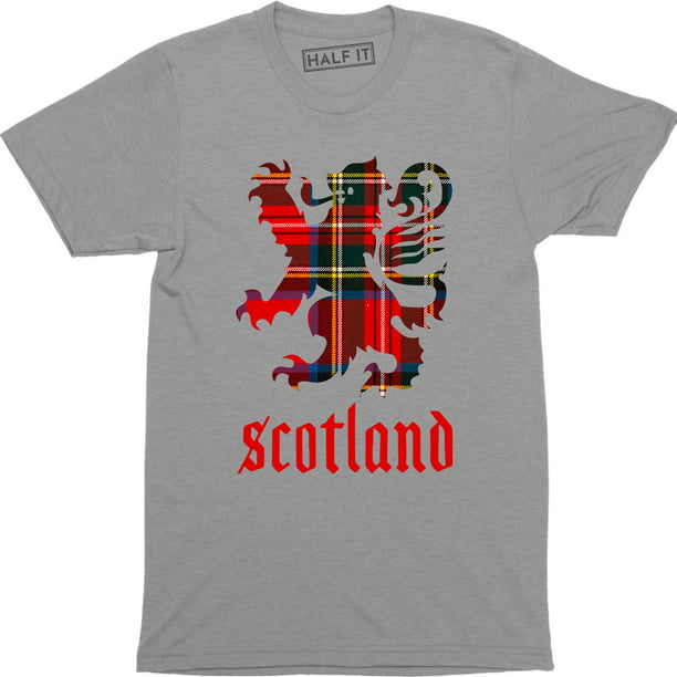 Made in Scotland T-Shirt Scotish lion Supporter Fan Retro T shirt